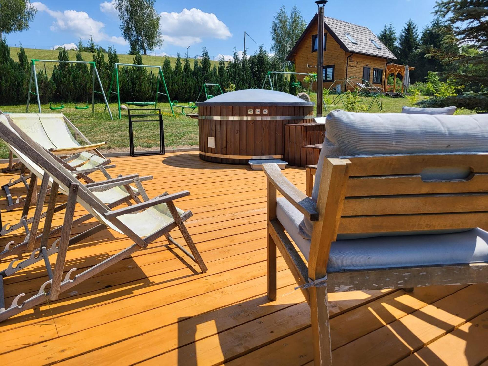 Wczasymazurskie - Domek Caloroczny " Lawenda" Mazury Moldzie Luaran gambar